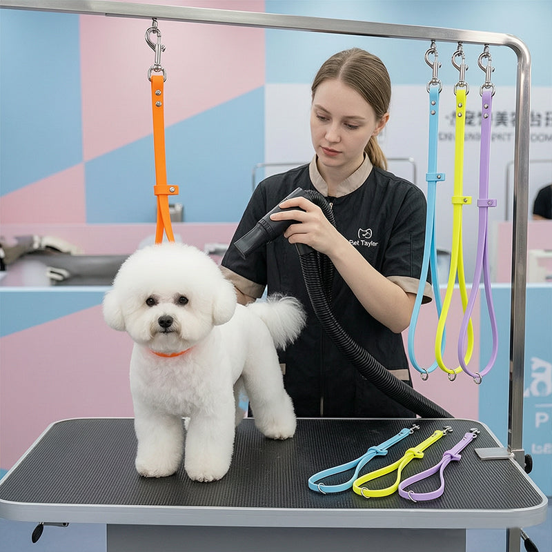 Heavy-Duty Silicone Grip Dog Grooming Strap