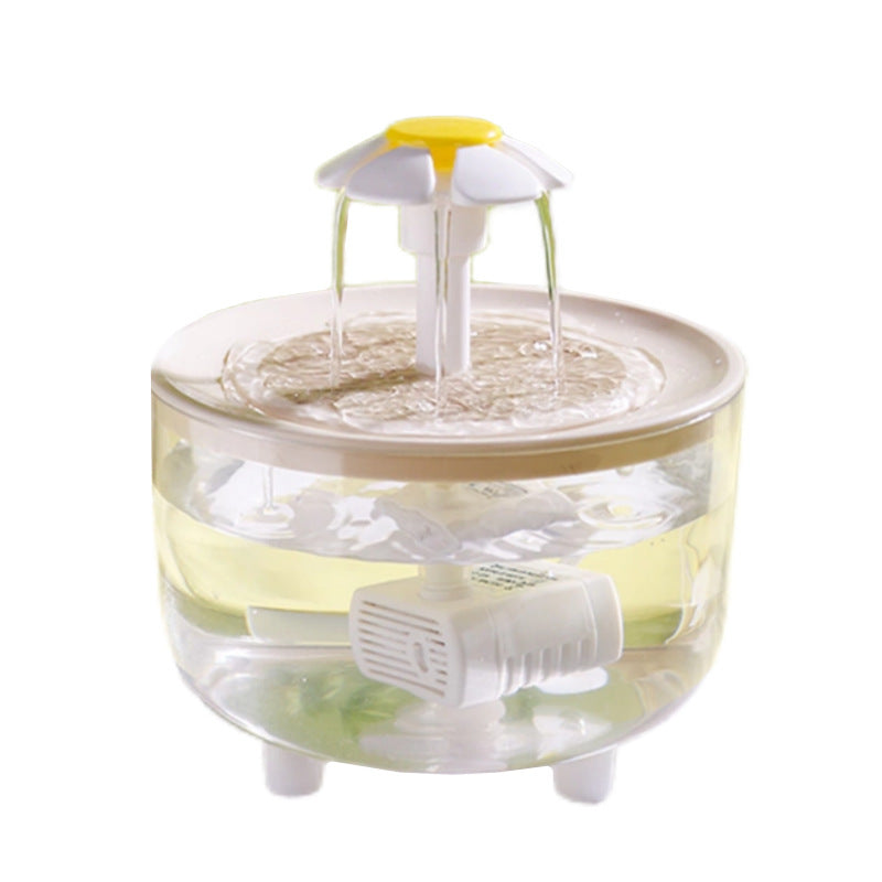 DaisySprout™ Ultra-Silent Transparent Pet Water Fountain