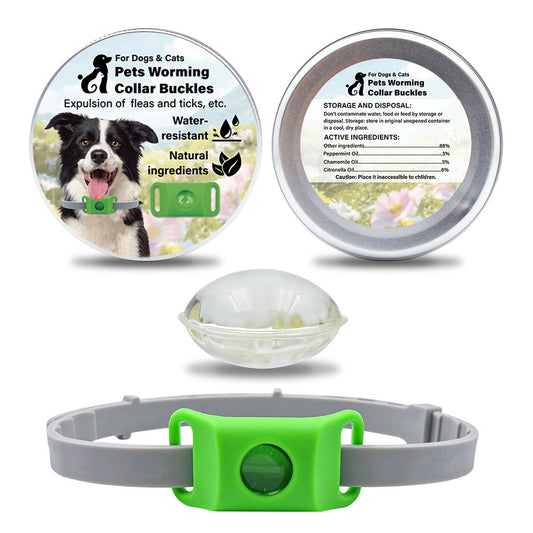 ShieldPaws™ Eco-Silicone Flea & Tick Prevention Collar