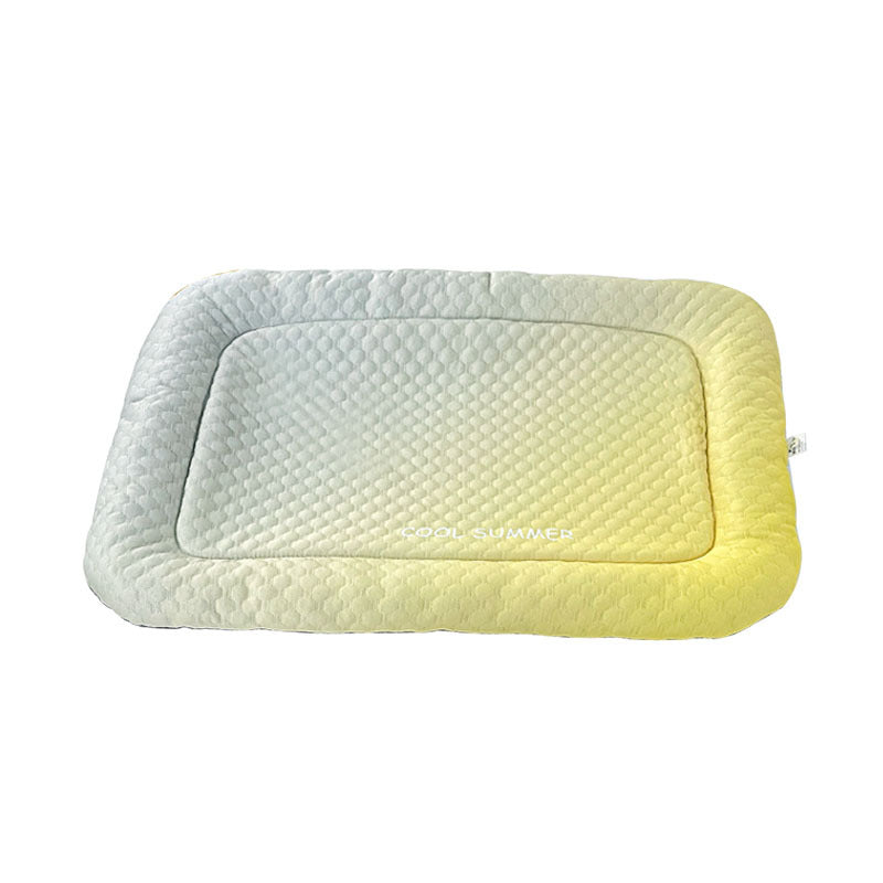 PawlyLuxe™ 4-Layer Scientific Cooling Pet Pad with Ergonomic Pillow