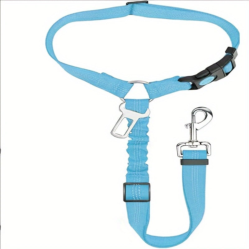PawlyLuxe Heavy-Duty Pet Car Seat Belt & Safety Tether
